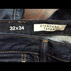Men’s Gap 1969 Standard Taper denim NWOT